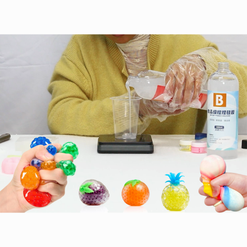 DIY Stress Toys liquid handmade silicone